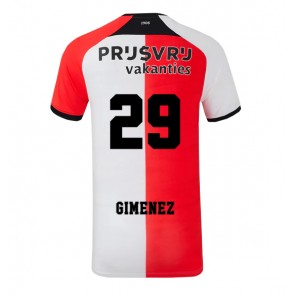 Feyenoord Santiago Gimenez #29 Hjemmebanetrøje 2024-25 Kort ærmer